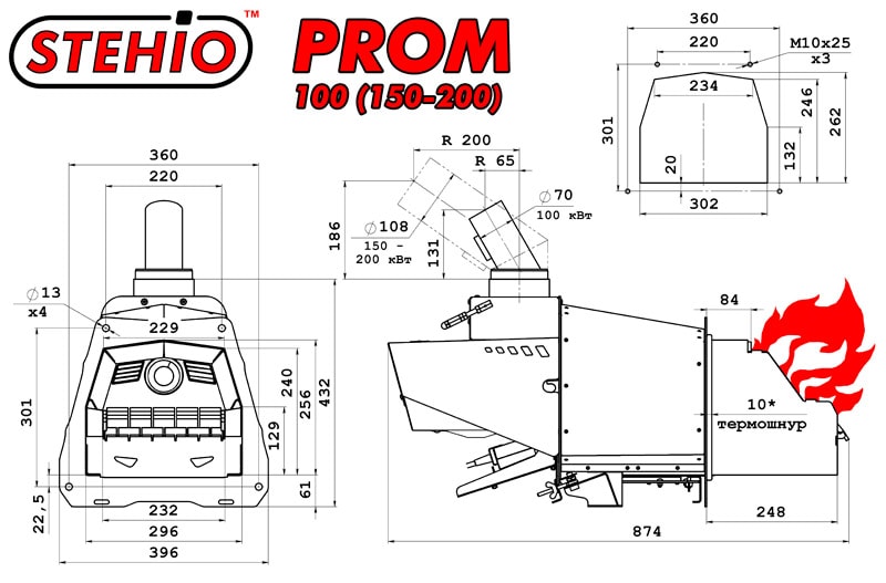 Габаритный PROM -100